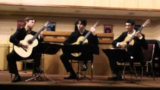 Victoria Guitar Trio plays Vivaldi (III-Allegro)