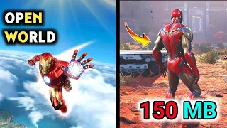 " Finally" Top 5 High Graphics IRON MAN  Android Game Under 150 MB || Offline/Low End Device