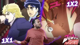 Jojo's Bizarre Adventure Episodes 1 & 2 Reaction: Dio is an "A" HOLE!!