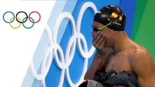 Second chance for a Spanish swimmer after leaving the pool in tears