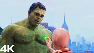 Time Stone Scene in [Hindi] "Hulk Meet the Ancient One" Avengers Endgame   Movie Scenes HD