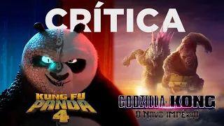 KUNG FU PANDA 4 / GODZILLA X KONG: O NOVO IMPÉRIO - Filmes Que Eu Vi #001