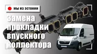 Прокладка впускного коллектора клапан EGR Citroen Jumper Peugeot Boxer 3