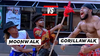 Moonwalk 🆅🆂 Gorilla Walk | 𝐏𝐚𝐫𝐭 𝟒 (With Behind The Scenes)