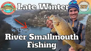 Late Winter River Smallmouth Fishing and The Potomac River Smallmouth Fishing Club