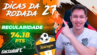 CARTOLA FC 2021: DICAS RODADA 27 | FOCO NA MITADA!!!