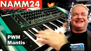NAMM 2024 - PWM Mantis - Dual Filter and Additive Additions