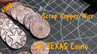 Trash To Treasure - Scrap Copper Wire to Texas Coins!