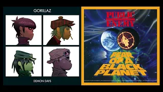 "Kids With 911" -- mashup: Gorillaz vs Public Enemy