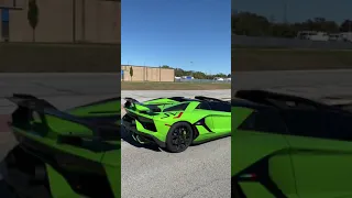 Crazy Aventador SVJ with Gintani F1 Exhaust Launch!! 🚀