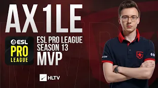 Ax1Le - MVP of ESL Pro League Season 13