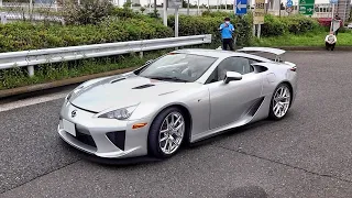 【大黒PA】スーパーカー加速サウンド‼️カレラGT, LFA, ミウラ, アヴェンタドールSV, 812GTS, バイパー, ウラカン, GT2RSなど‼️