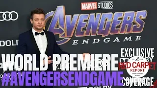 Highlights from the "Avengers: End Game" World Premiere Purple Carpet #AvengersEndgame