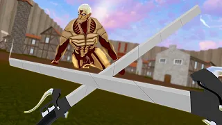 I DEFEATED THE ARMORED TITAN (Attack On Titan VR)