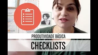 Checklists de Organização e Produtividade