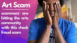 Art commission scam revealed - (They used emails and check fraud)