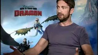 Gerard Butler talks How to Train Your Dragon