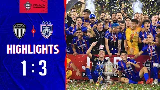 HIGHLIGHTS: TERENGGANU FC 1-3 JOHOR DARUL TA’ZIM FC | FINAL PIALA FA 2022