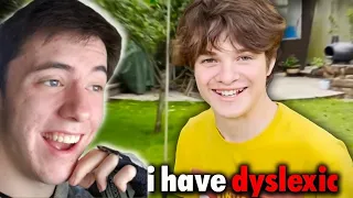 Reacting to tubbo being dyslexic for 8 minutes