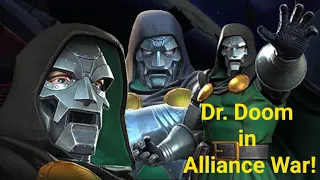 [Mcoc] Doctor Doom in AW! Killmonger Boss takedown Solo!!