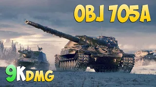 Obj 705A - 6 Frags 9K Damage - Significant! - World Of Tanks