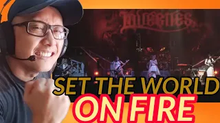 FIRST TIME LISTENING TO SET THE WORLD ON FIRE BY LOVEBITES 🇯🇵 | REACTION
