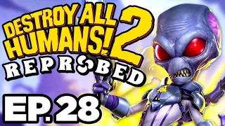 👱🏻‍♀️ 👽 Rescuing Natalya, The Good The Bad and The Furon!!! - Destroy All Humans 2 Reprobed Ep.28