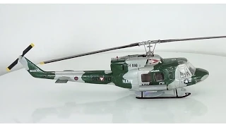 Bell uh-1n twin huey 1:72 (italeri) масштабная модель № 48/67 вертолёт / Model aviation helicopter