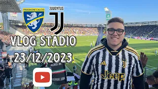 VLOG STADIO | Frosinone - Juventus 23/12/23