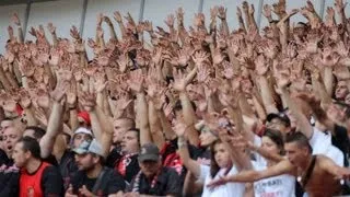 Nice - Valenciennes : le 1er clapping de l'Allianz Riviera