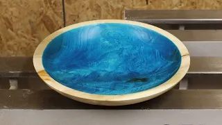 Stained Poplar Bowl