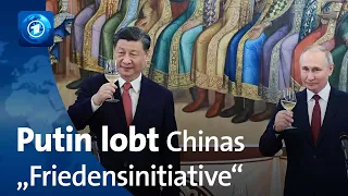 Xis Staatsbesuch in Moskau: Putin lobt Chinas „Friedensinitiative“