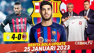 Barcelona Nego Marco Asensio ❗ Fernando Santos Latih Polandia ❗ Marcelo AC Milan Dihajar Lazio