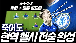 [첼시] 신무형과 죽어도 첼시 4123 포메이션 전술 - 전술두 FC 피파4