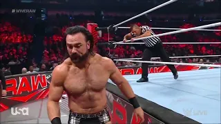 Damian Priest vs. Drew McIntyre (1/2) - WWE RAW 1/22/2024