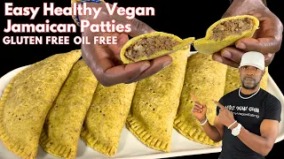 Easy Vegan Jamaican Patties I Gluten-Free, Oil-Free
