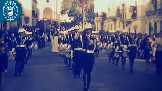 580404 - Policía Local Málaga - Banda Cornetas y Tambores Policía Municipal - 1958