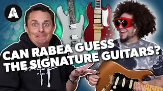 Rabea Signature Guitar Blindfold Challenge!