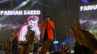 Farhan saeed singing Aadat