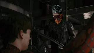 Spiderman 3 Venom face  Instead of Eddie brock Alternate scene