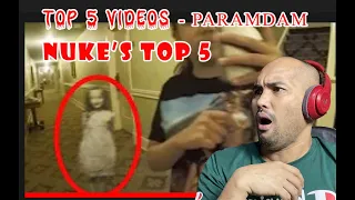 5 Ghosts Caught On Camera - Poltergeist - NUKES TOP 5 - REACTION (REUPLOAD)