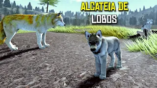 Os Filhotes Chegaram! A Alcateia de Lobos Cinzentos | Yellowstone Unleashed - Roblox