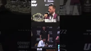 Conor McGregor and Colby Covington Press Conference #fight #mma #shorts #ufc #trending