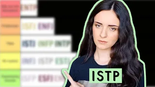 ISTP tier-ranking the 16 personalities