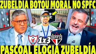 "ESSE É O SÃO PAULO DE ZUBELDÍA" PASCOAL RASGA ELOGIOS AO TRICOLOR! SPFC COMEÇOU A EMBALAR