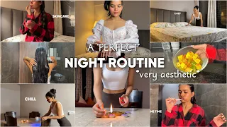 MY ‘PERFECT’ NIGHT ROUTINE: chill, productive & *aesthetic* | Mishti Pandey