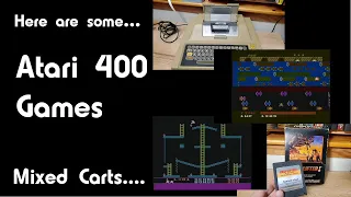 Here are some Atari 400 games