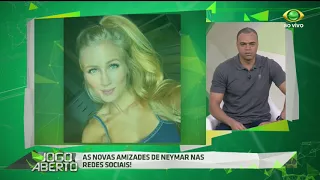 Denilson avalia as novas amizades de Neymar na internet