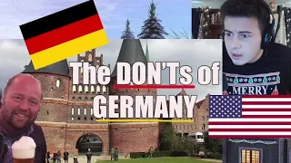 American Reacts Visit Germany - The DON'Ts of Visiting Germany