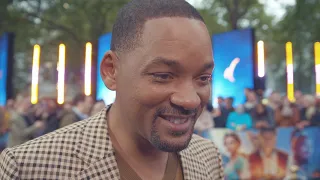 Will Smith On What It's Like To Play The Genie In Aladdin